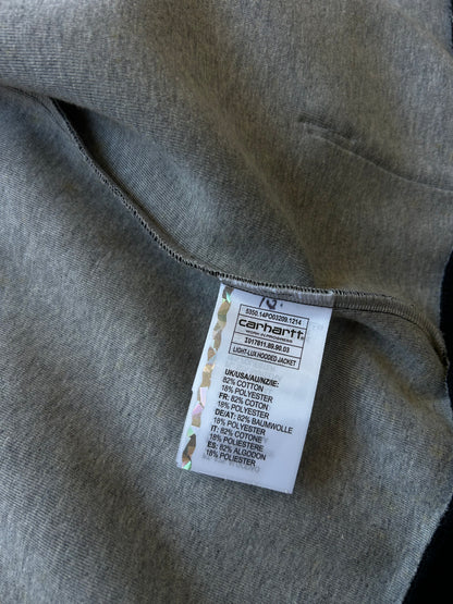 Carhartt Navy Blue Zip up Hoodie Medium
