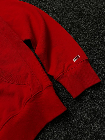 Tommy Jeans Timeless Hoodie Small Red
