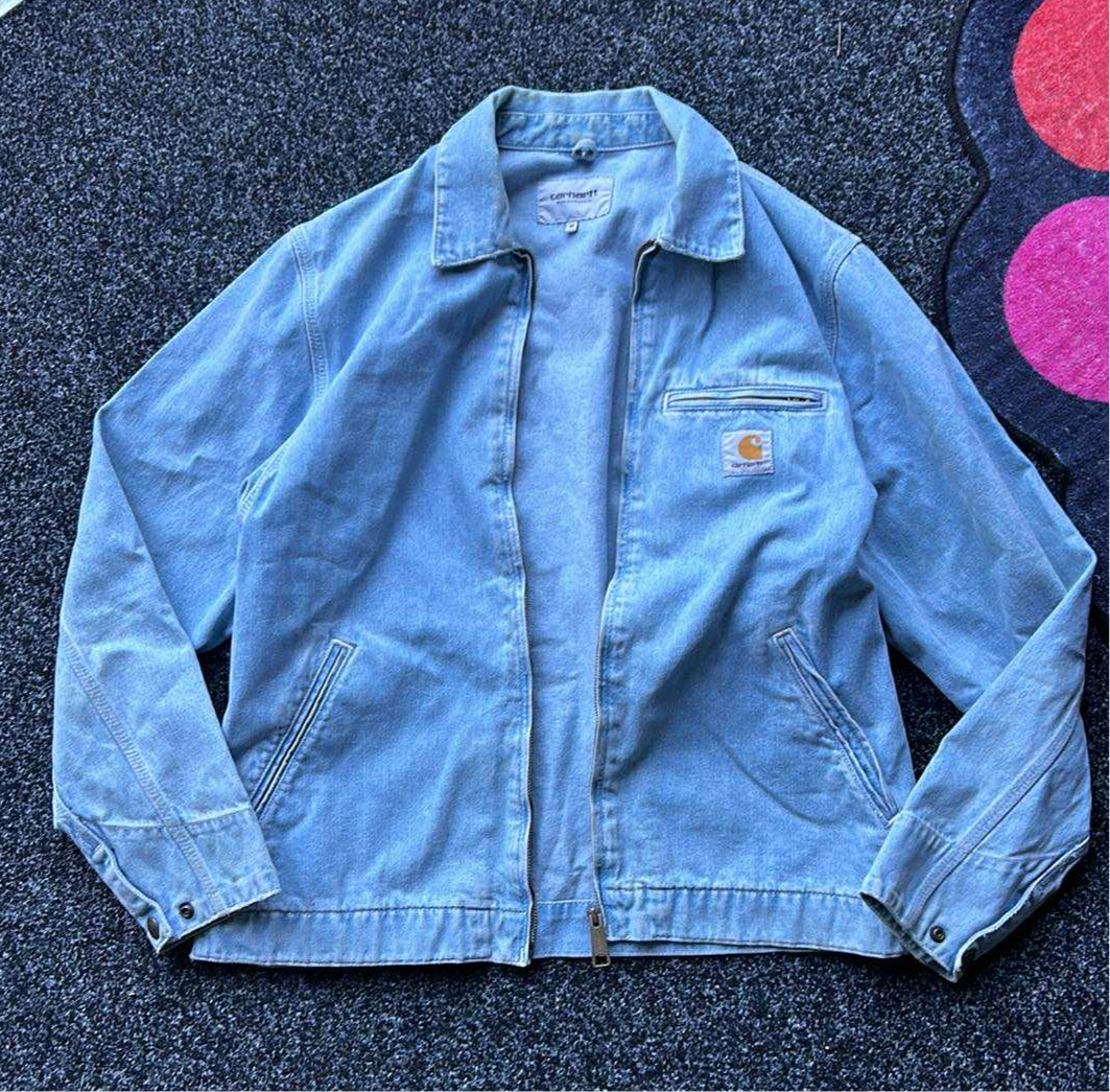 OG Detroit Jacket (Spring) - Denim Blue (burst washed)
'Camano' Denim