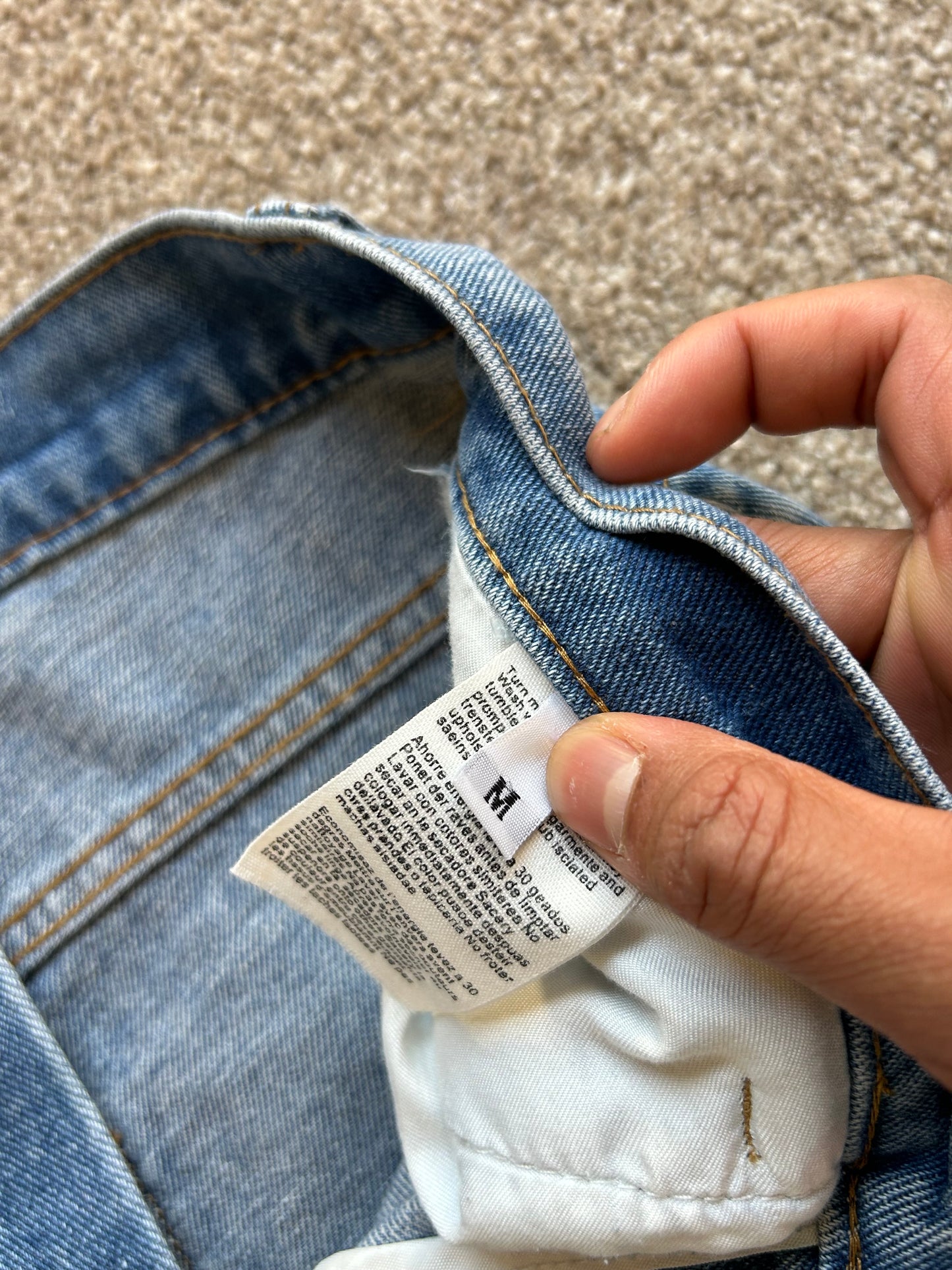 W.Studio Baggy Denim Pants size 30