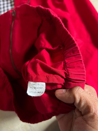 Red vintage Chaps Ralph Lauren Harrington bomber jacket Medium