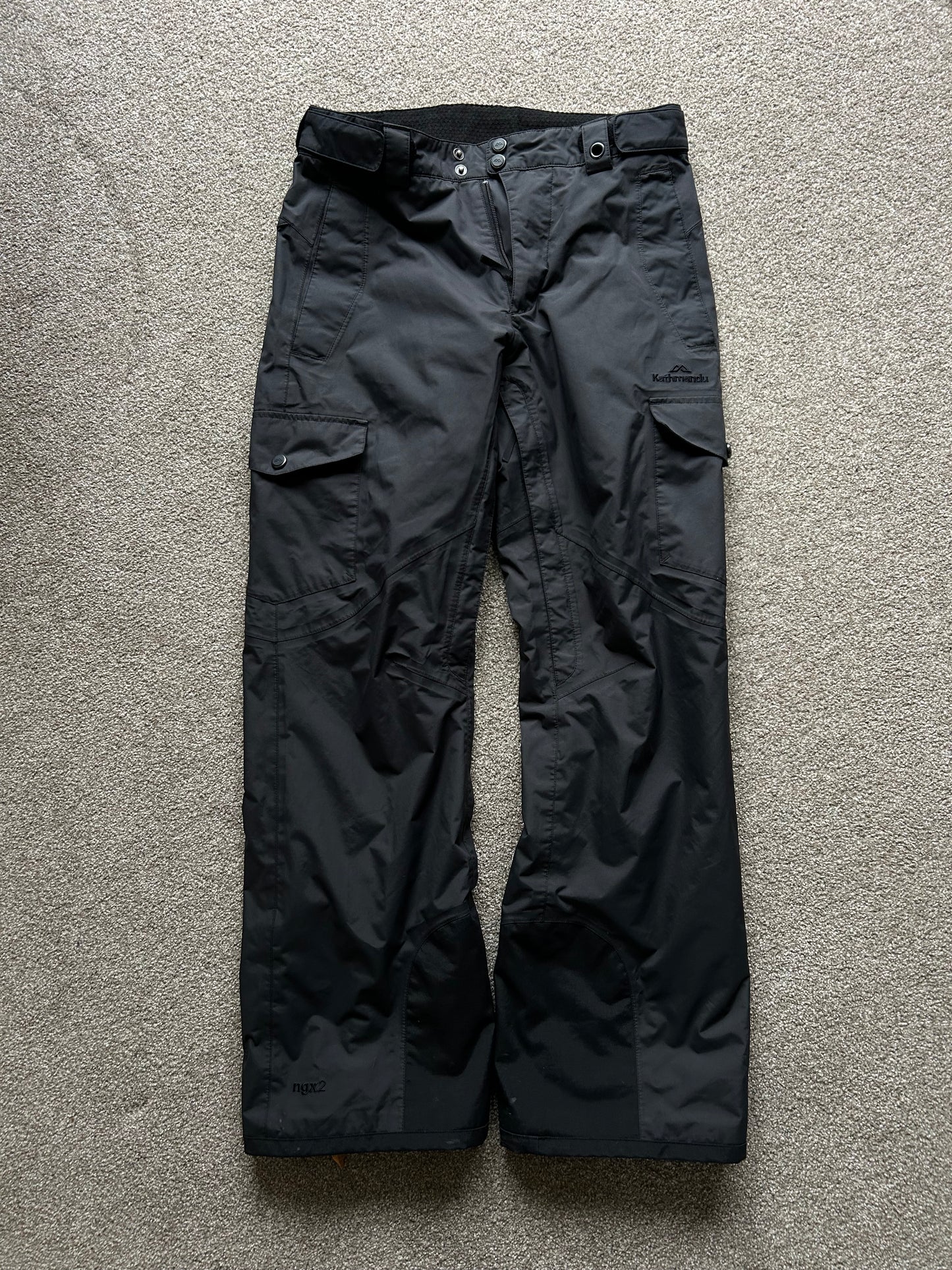 Kathmandu Trek Pants Pertex Grey Small