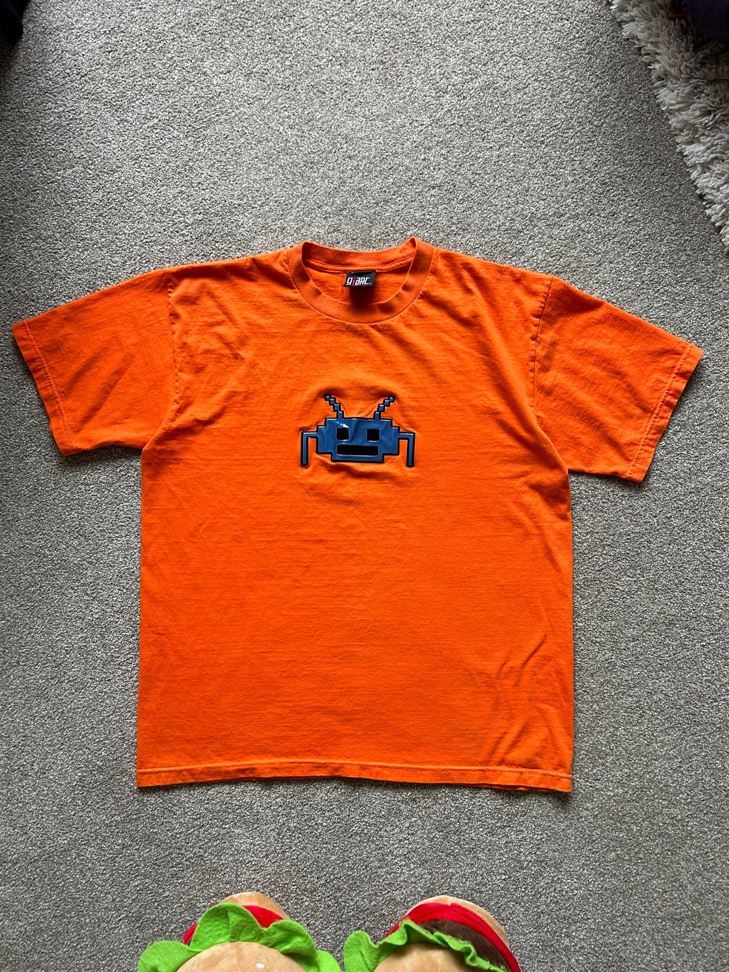 Robot Crab Tee Orange Giant Tag XL