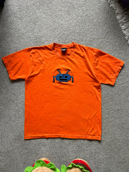 Robot Crab Tee Orange Giant Tag XL