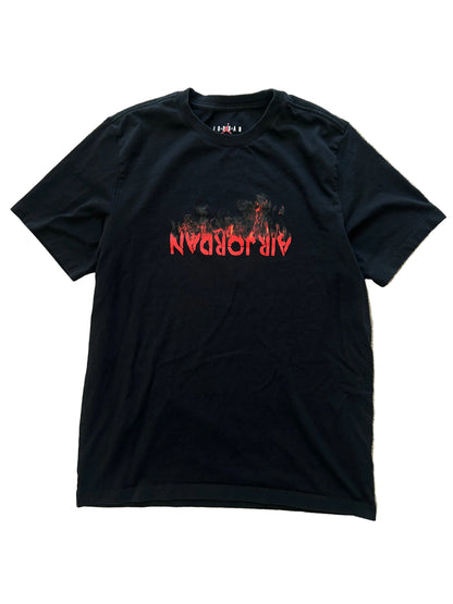 Jordan AJ4 Men's Graphic T-Shirt in black Large