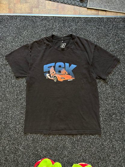 Bronze 56K Lamborghini T-Shirt Black Large