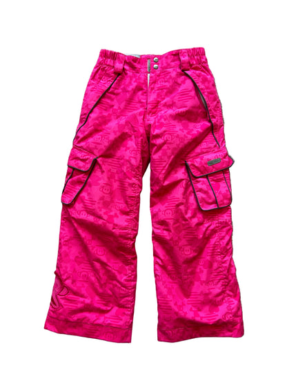 deep pink Paul Frank girls' snow pants size 26