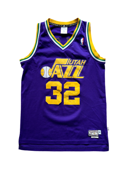 Karl MALONE, Utah Jazz, Adidas HWC, NBA Basketball Jersey, Medium