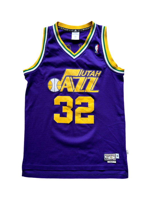Karl MALONE, Utah Jazz, Adidas HWC, NBA Basketball Jersey, Medium