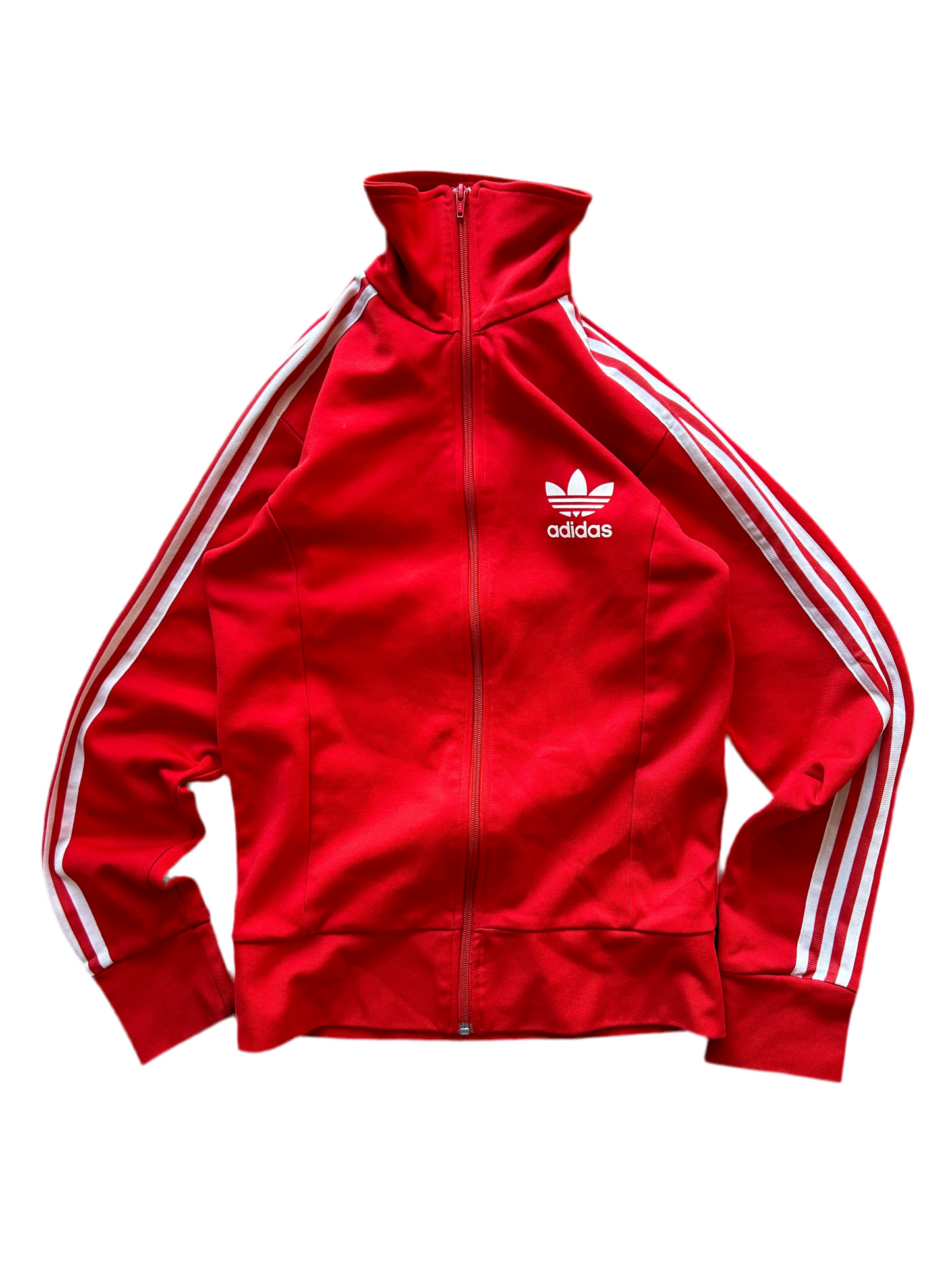 Vintage Adidas Track Jacket Red Small
