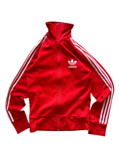 Vintage Adidas Track Jacket Red Small