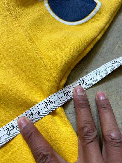 vintage University of Michigan sweatshirt Yellow Large