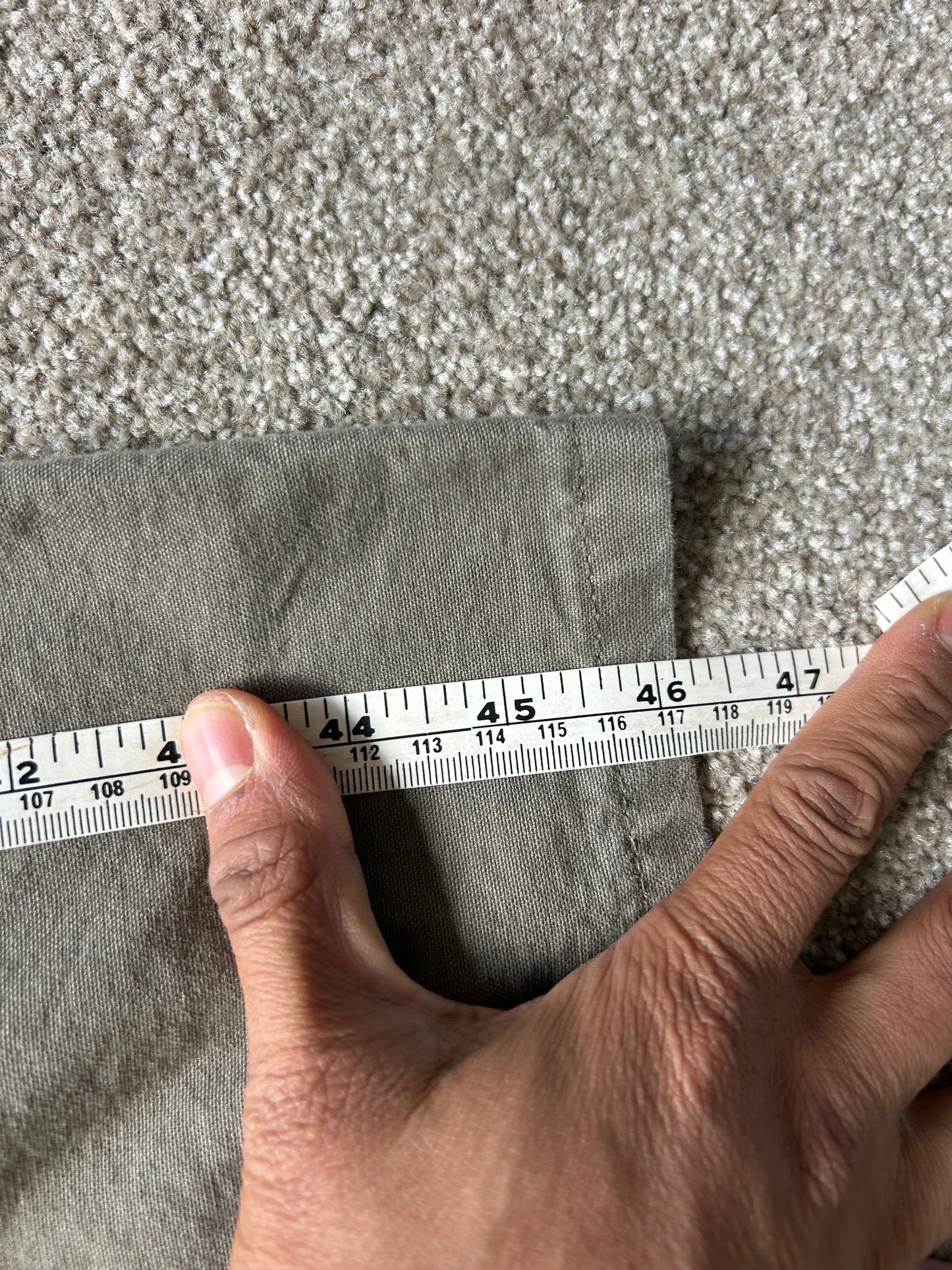 Carhartt B51 Brown original dungaree fit carpenter work pants size 38