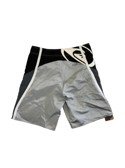 Billabong Mens Fluid 2K Pro 21" Boardshorts in a grey, black, and white colorway size 32