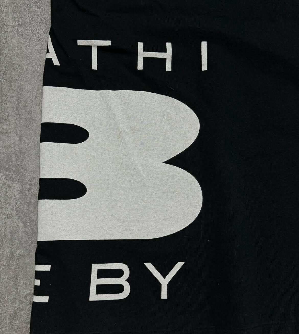 BAPE Tee Black Medium Box Logo All Over Print 9/10 Condition