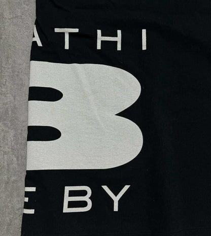 BAPE Tee Black Medium Box Logo All Over Print 9/10 Condition