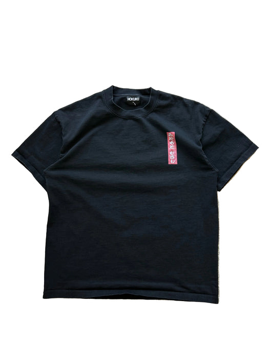 black HOKURO branded oversized t-shirt XL