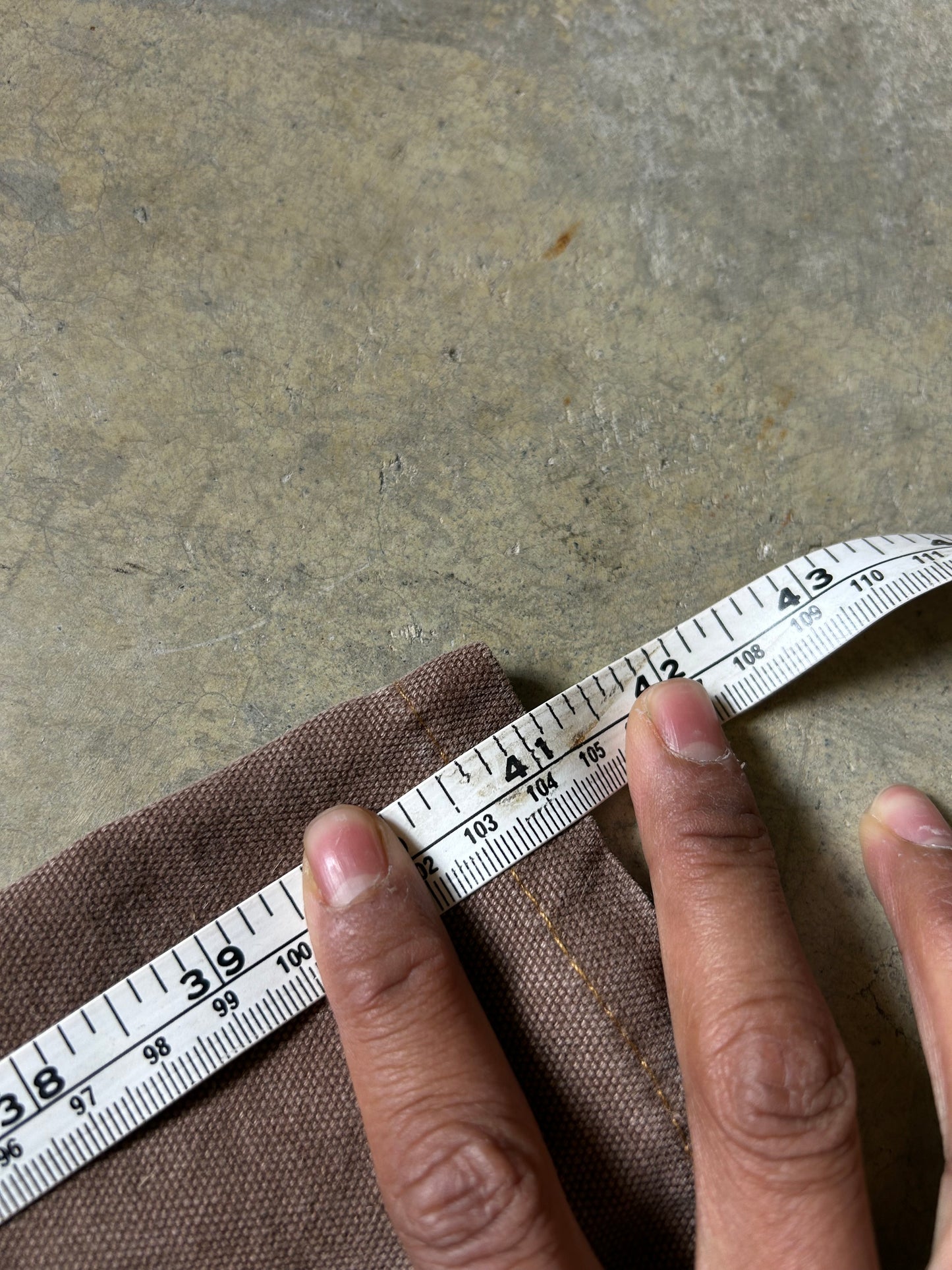 vintage brown Dickies carpenter pants size 28