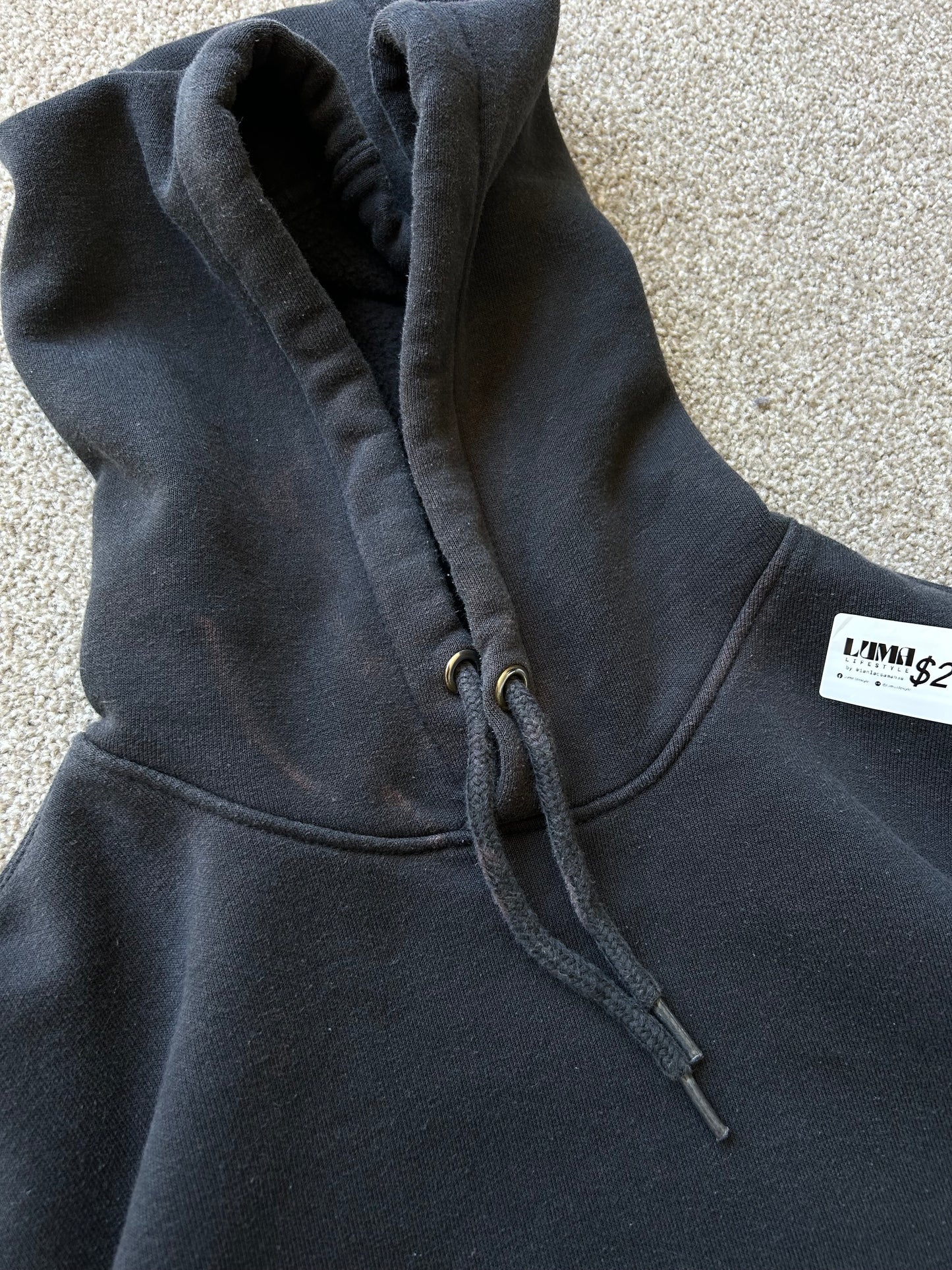 Vintage Fade Carhartt Hoodie Small