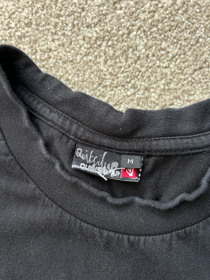 Y2K Quiksilver Tee Black Medium