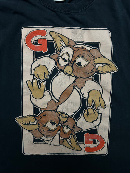 Gremlins Gizmo Tee XL Nave Blue Gildan Tag