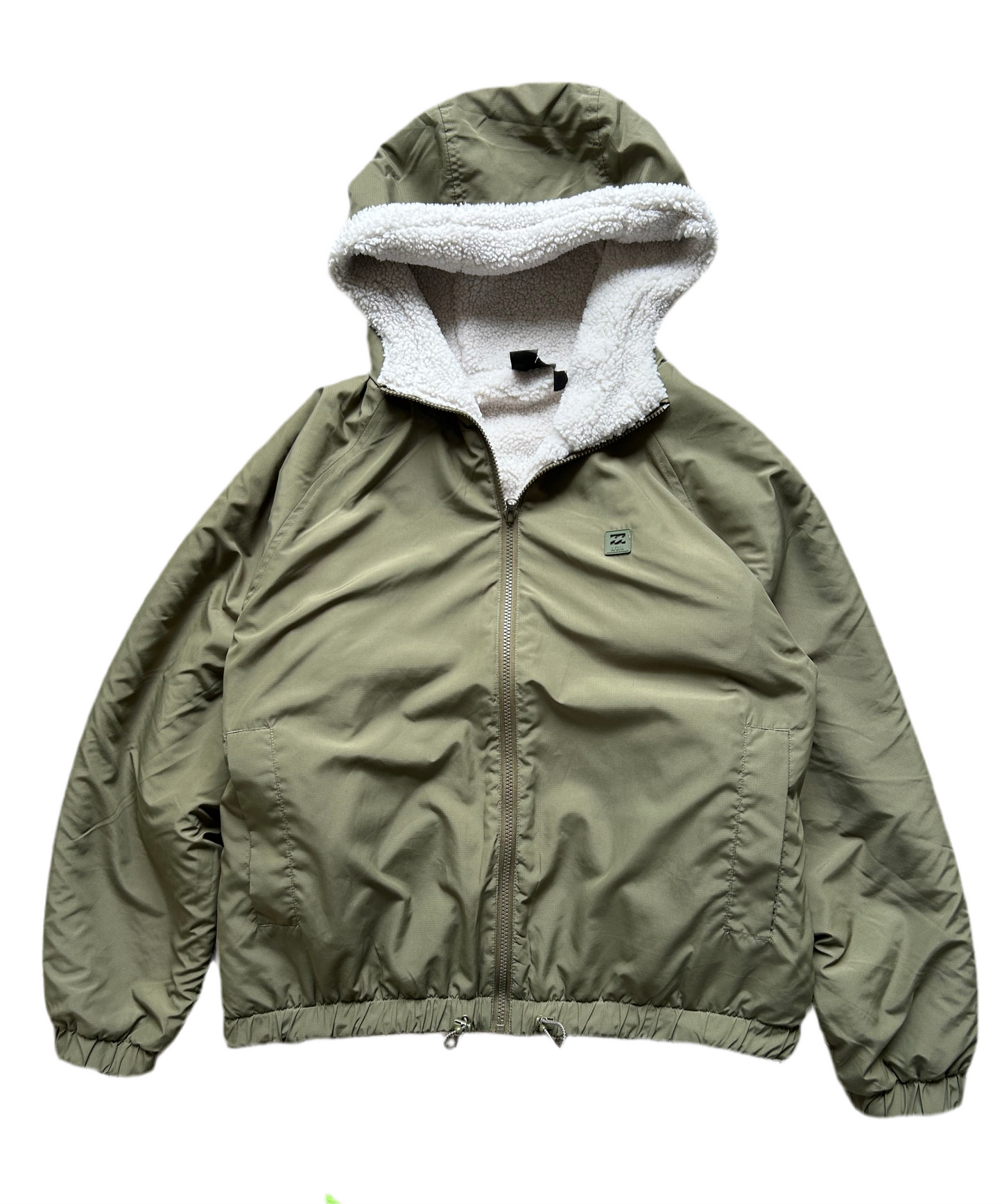 Boundary Reversible Jacket Billabong Fleece XL Olive