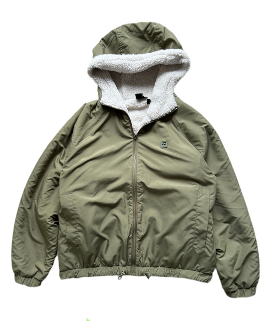 Boundary Reversible Jacket Billabong Fleece XL Olive