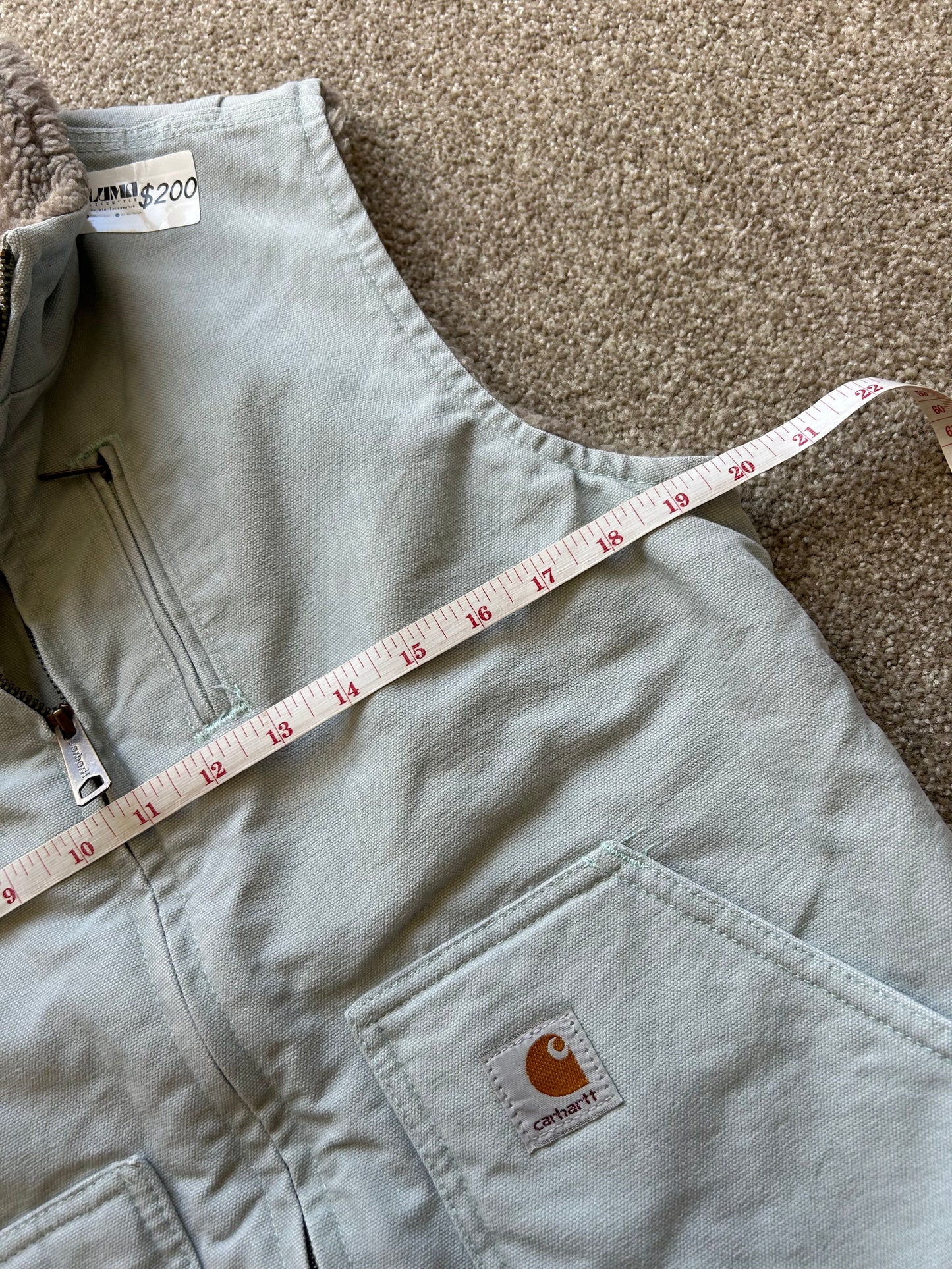 Carhartt Women's Vest Sky Blue Medium