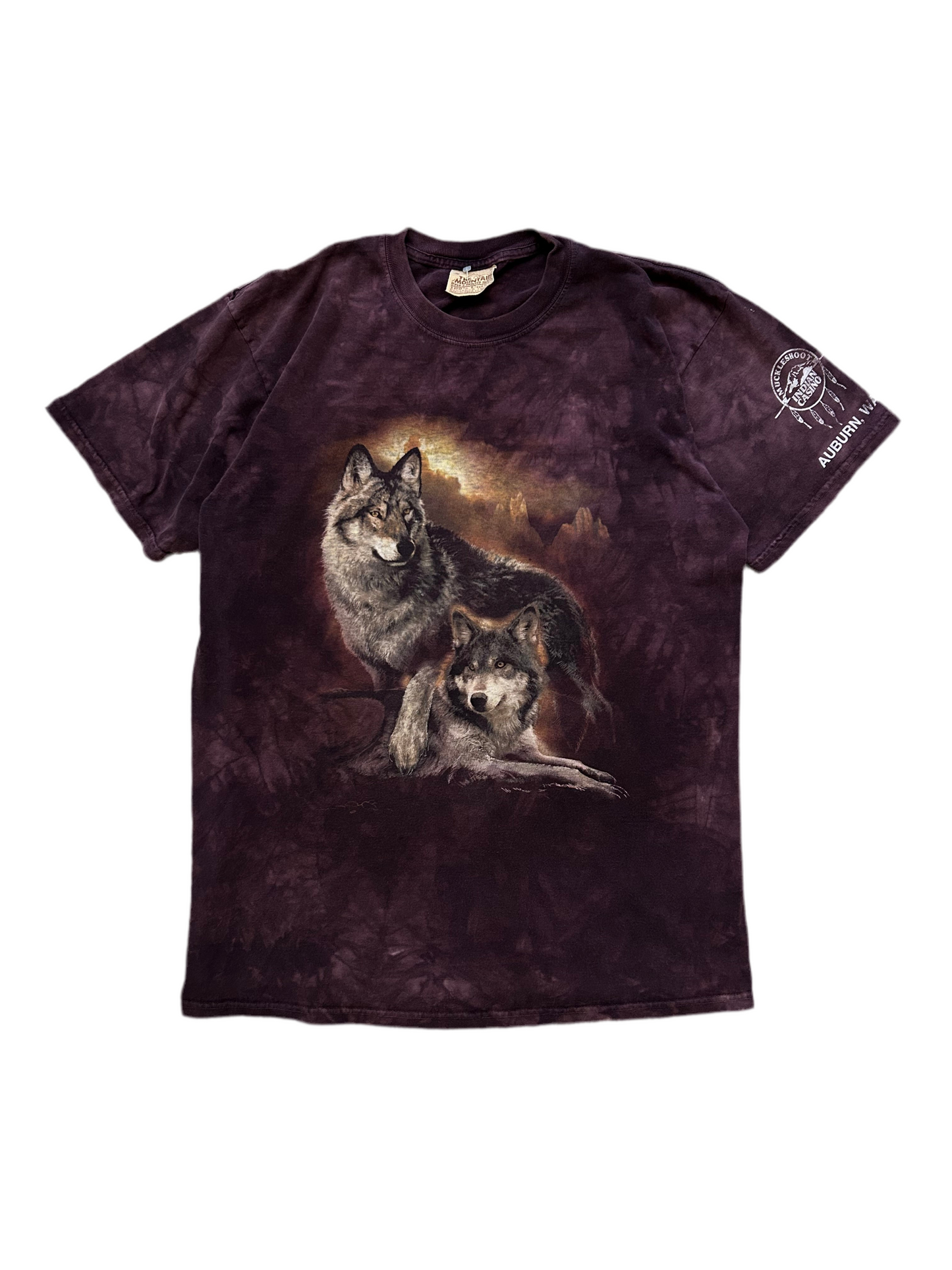 Vintage The Mountain Wold Maroon Large