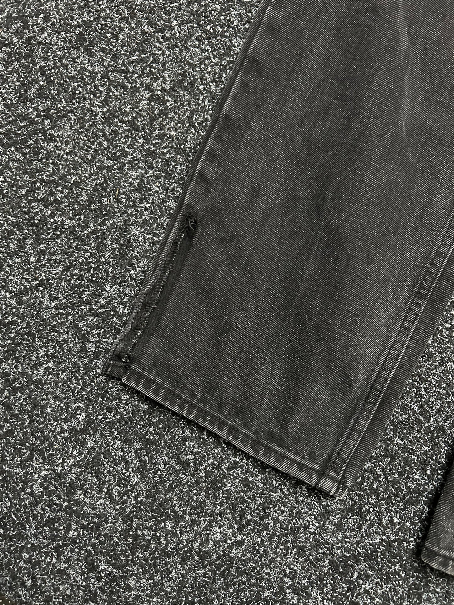 Ksubi Relaxed Fit Denim Black Jeans size 30 Flared