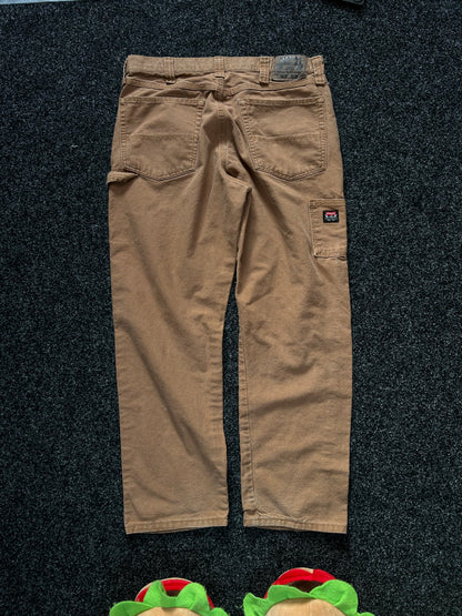 Vintage Wrangler Carpenter Pants size 34 Brown