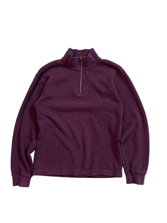 Alton Ave Sweat from the New Zealand heritage brand Rodd & Gunn Quarter Zip Maroon Small