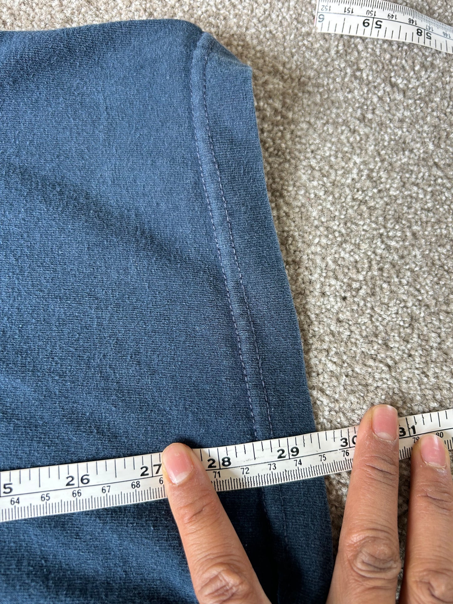 Odd Future (OFWGKTA) "Los Angeles" graphic t-shirt featuring the hip-hop collective's logo Navy Blue Large