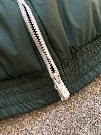 Nike Sportswear Zipper Woven Jacket Silver Green Silvergreen Large