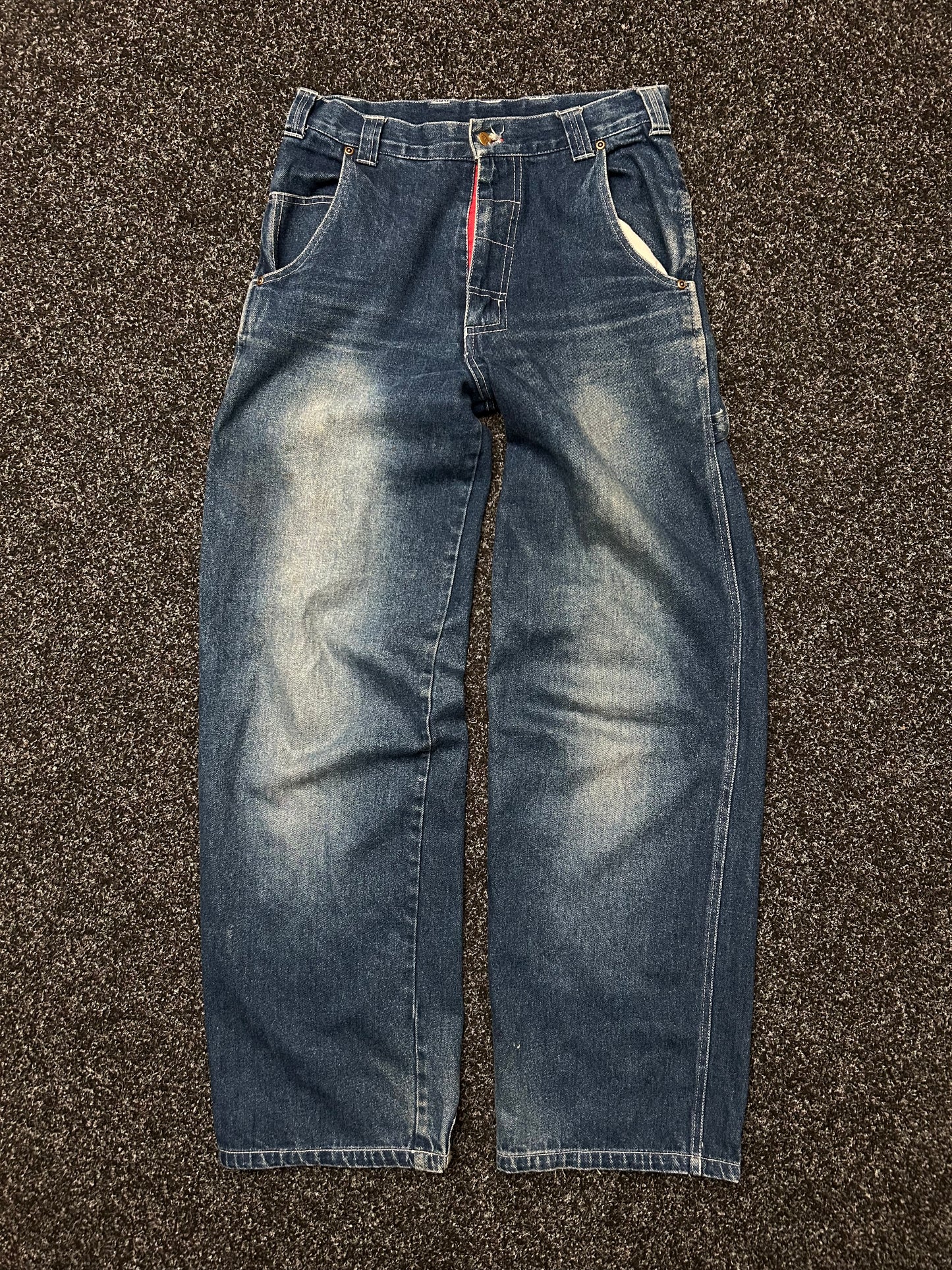 Carpenter Denim Baggy Pants