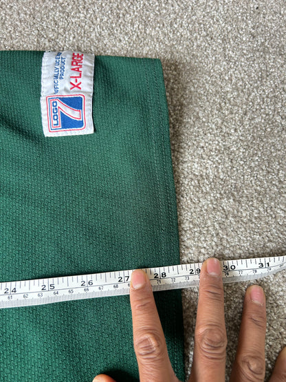 vintage Logo 7 Brett Favre Green Bay Packers jersey XL