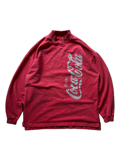 vintage red Coca-Cola long-sleeved t-shirt or sweatshirt XL