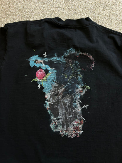 black HOKURO branded oversized t-shirt XL