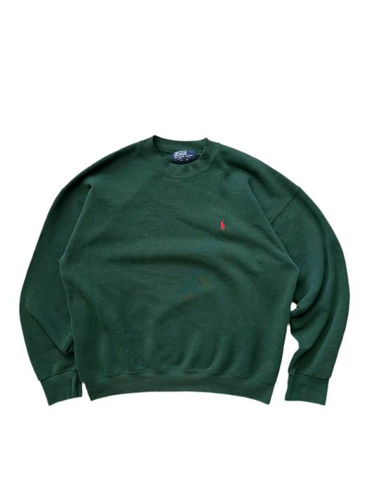 Vintage Ralph Lauren Sweater Green Large