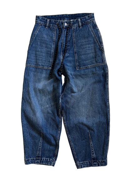 Smoking Life barrel-leg denim jeans size 30 Medium