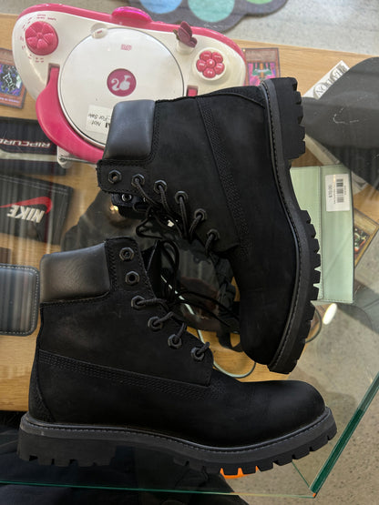 Black Timberland 6-Inch Premium Waterproof Boots size 7 Womens