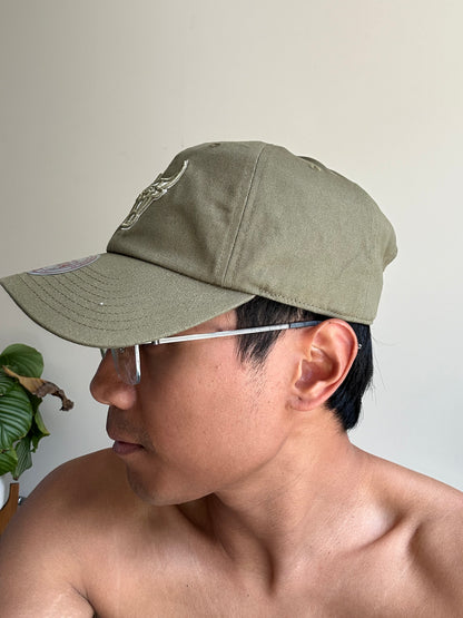 New Era Chicago Bulls 'Tonal Olive' 9FORTY A-Frame Snapback cap