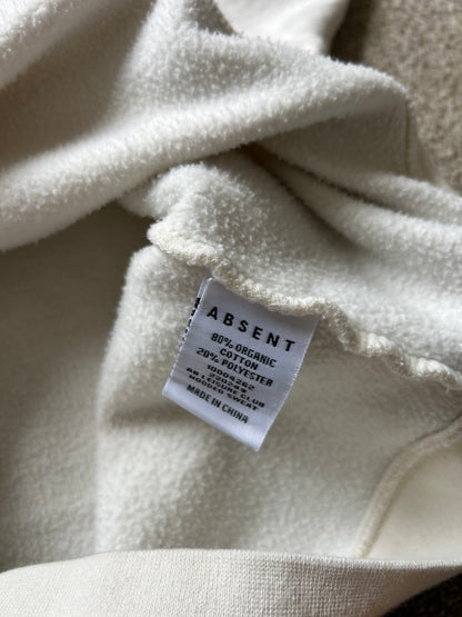 Absent Hoodie Cream size Small