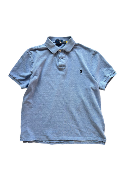 Polo Ralph Lauren
Blue Embroidered Motif Polo Shirt Large
