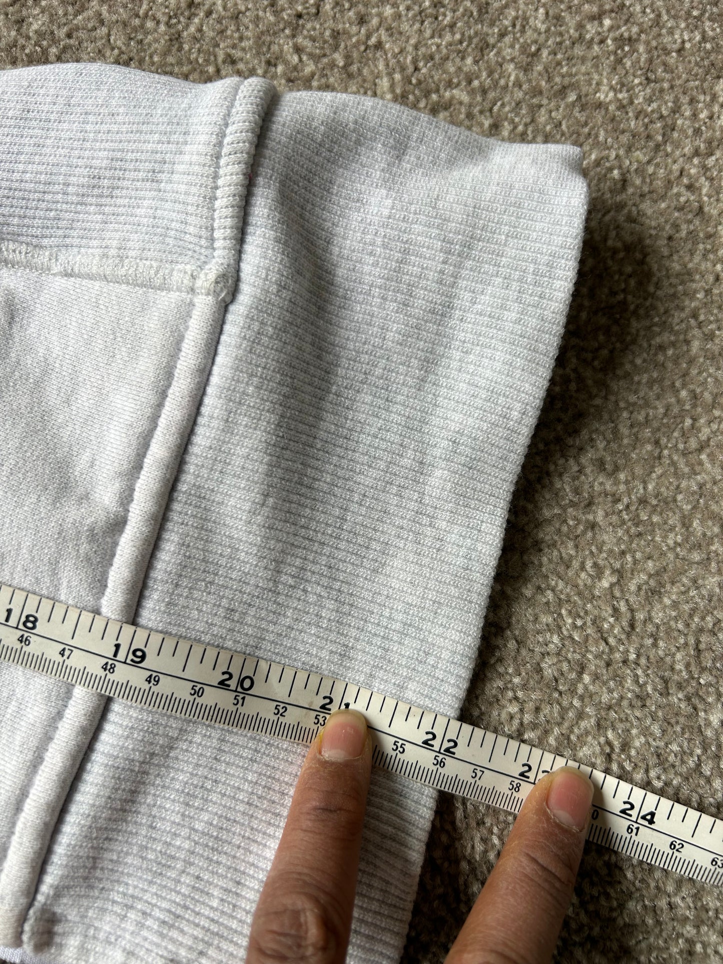 Lululemon Scuba Full-Zip Hoodie in a light grey size 4 Pink Logo