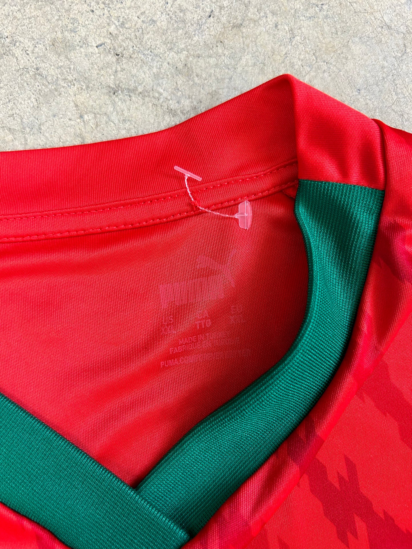 PUMA 2023-2024 Morocco WWC Home Football Soccer T-Shirt Jersey XXL Red
