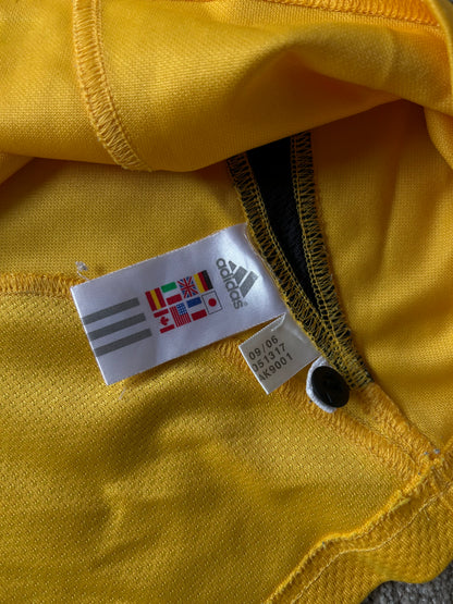 2007 2008 Hurricanes Rugby Union Shirt Adidas XL Yellow Ford