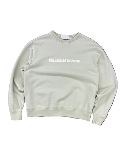 Adidas Originals x Humanrace by Pharrell Williams.Crewneck sweatshirt in a light green colorway XL