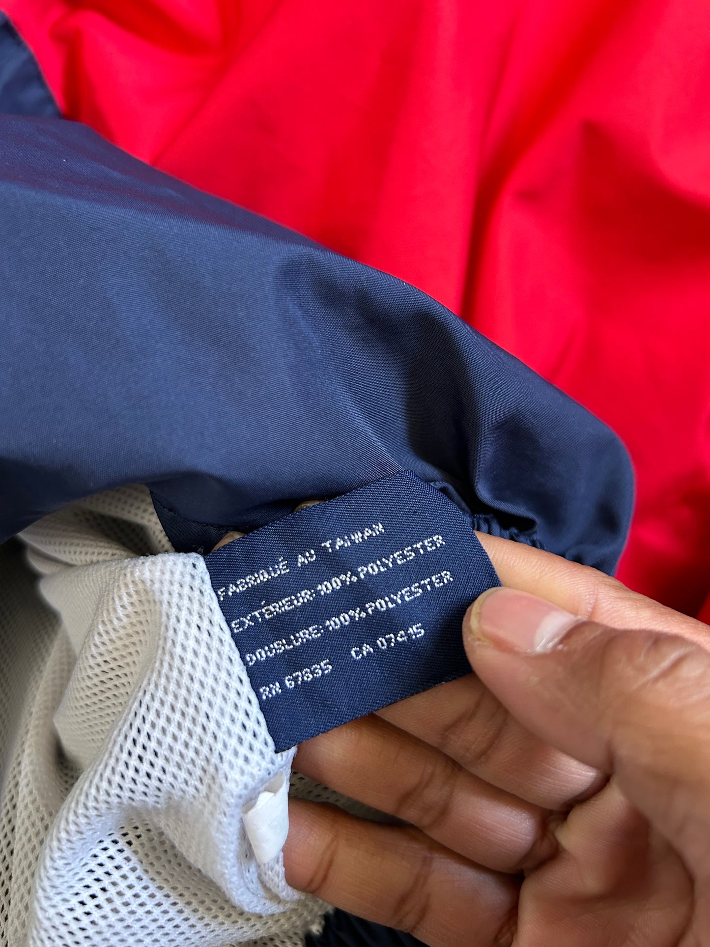 vintage 90s Nautica Competition jacket, notably identified as a model famously worn by rapper 2Pac Medium
