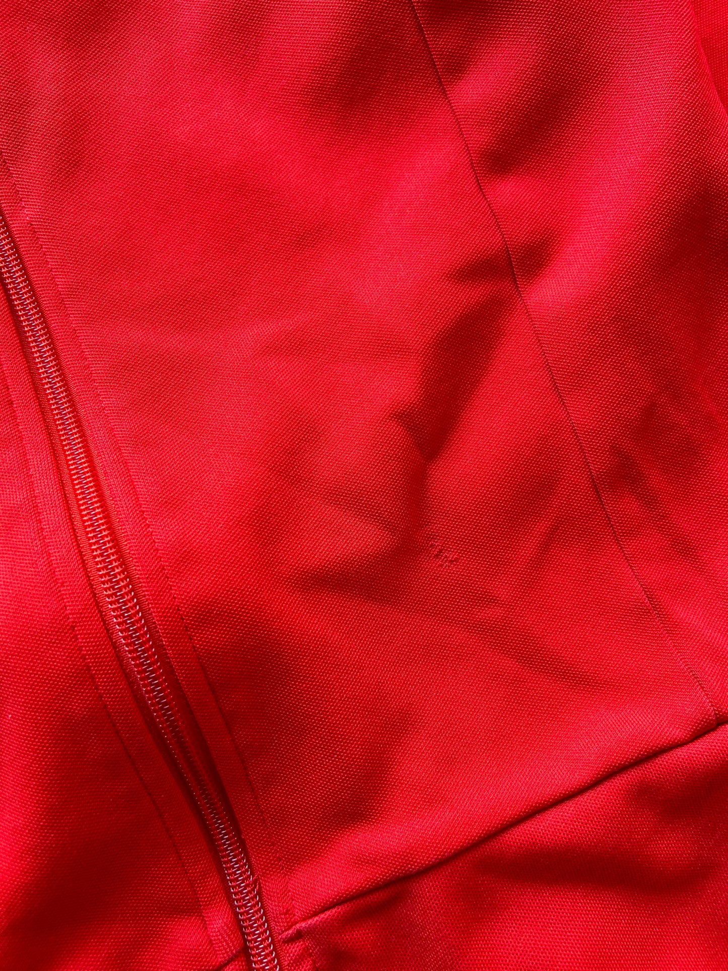Vintage Adidas Track Jacket Red Small